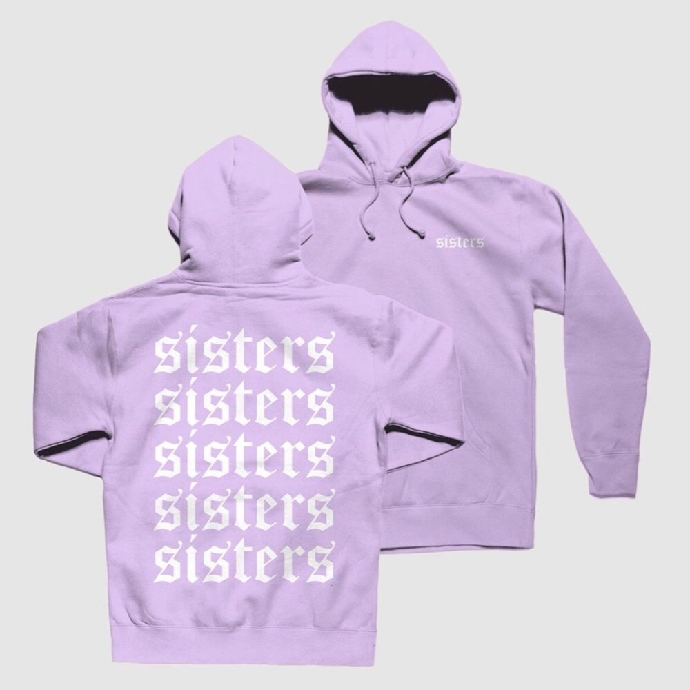Sisters Apparel Lavender Hoodie